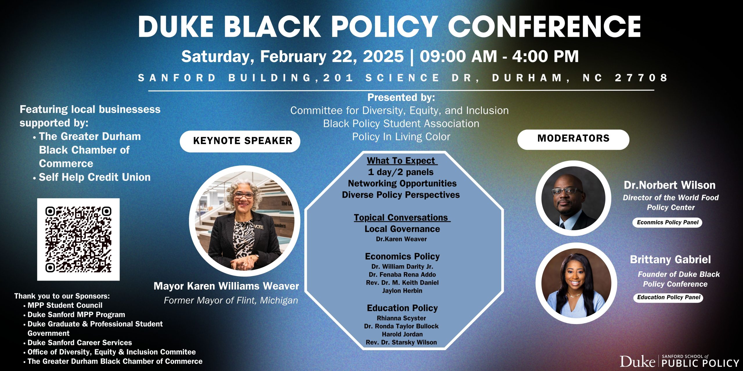 Black Policy Conference Flyer 